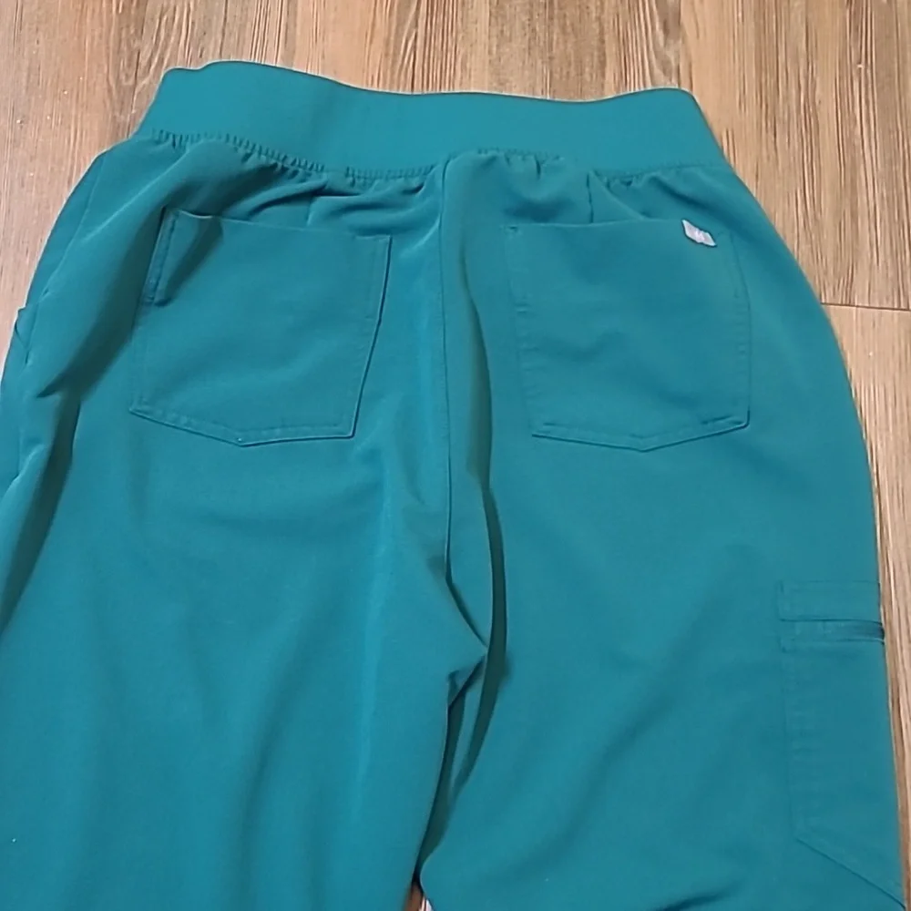 Figs Teal Women's Pants used good condition zise‎ L. - Picture 12 of 16